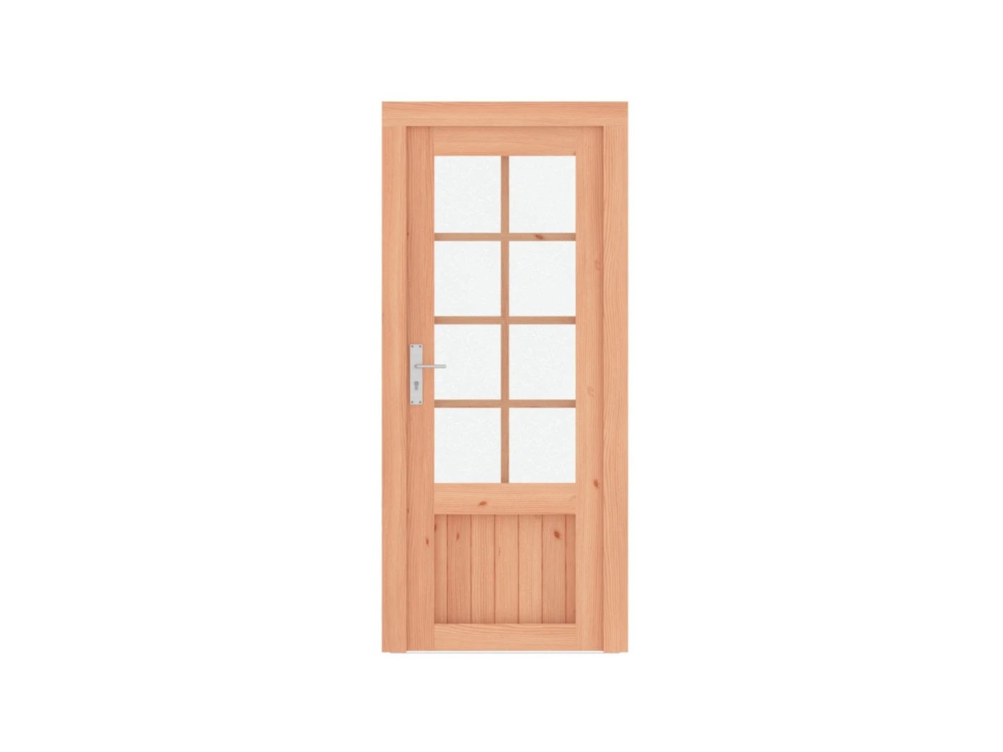 Douglas Enkele Deur 8-Ruits Links Draaiend 91 x 201 cm - Afbeelding 2